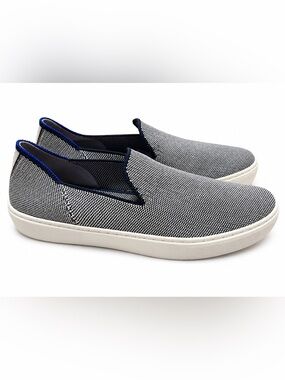 Rothy’s The Sneaker Slip-On Knit Shoes Gray Blue Women’s Size 8